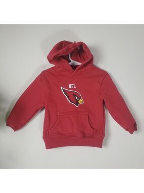 NFL Arizona Cardinals Kids Red Hoodie Toddler Size 2T